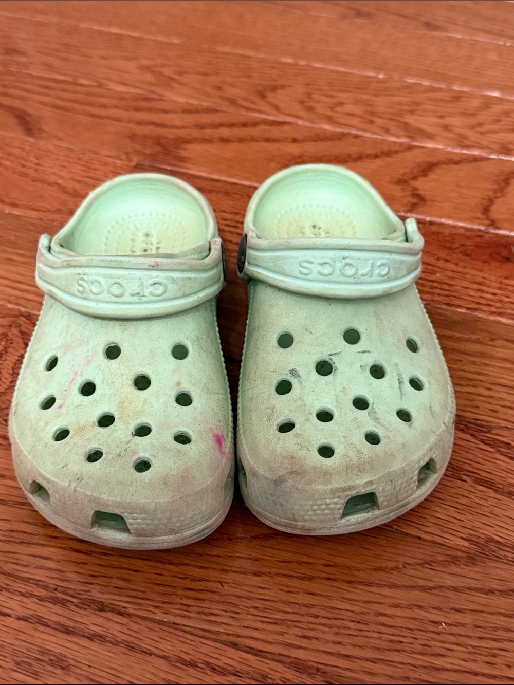 CROCS Kids Clog in Mint Green